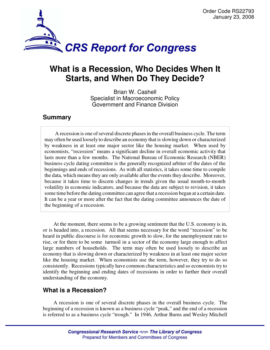 [20080123]RS22793_什么是衰退谁来决定何时开始他们什么时候决定？.pdf_第1页