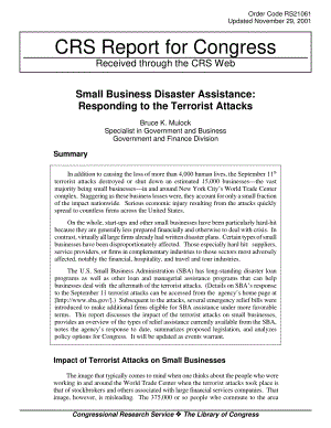 [20011129]RS21061_小企业灾难援助：Responding to the Terrorrist Attacks.pdf