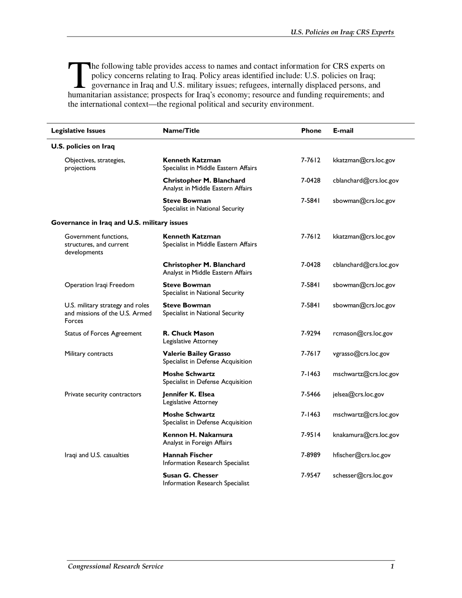 [20090406]R40927_美国对伊拉克政策：CRS专家.pdf_第2页