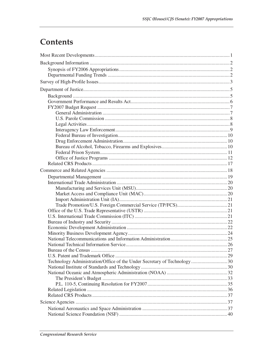 [20070509]RL33470_科学、州、司法、商业及相关机构（众议院）商业、司法、科学及相关机构（参议院）：2007财年拨款.pdf_第3页