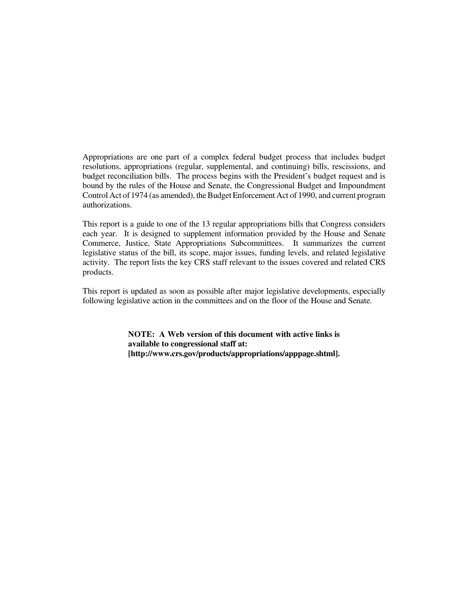 [20020213]RL31009_2002财年拨款：商业、司法、国家、司法和相关机构.pdf_第2页