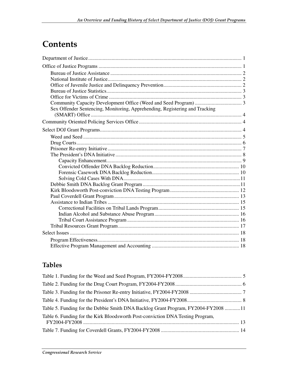 [20080116]RL33489_部分司法部（DOJ）拨款计划概述和资助历史.pdf_第3页