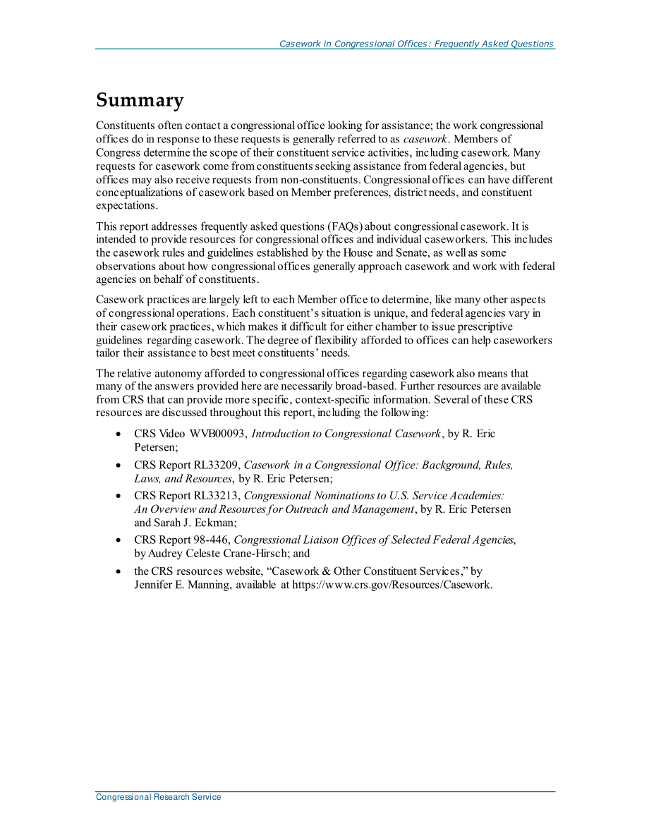 [20210125]R44696_国会办公室的个案工作：常见问题解答.pdf_第2页