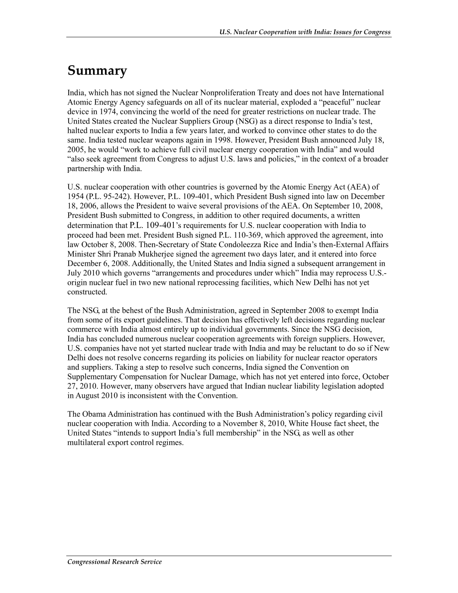 [20120626]RL33016_美国与印度的核合作：国会议题.pdf_第2页