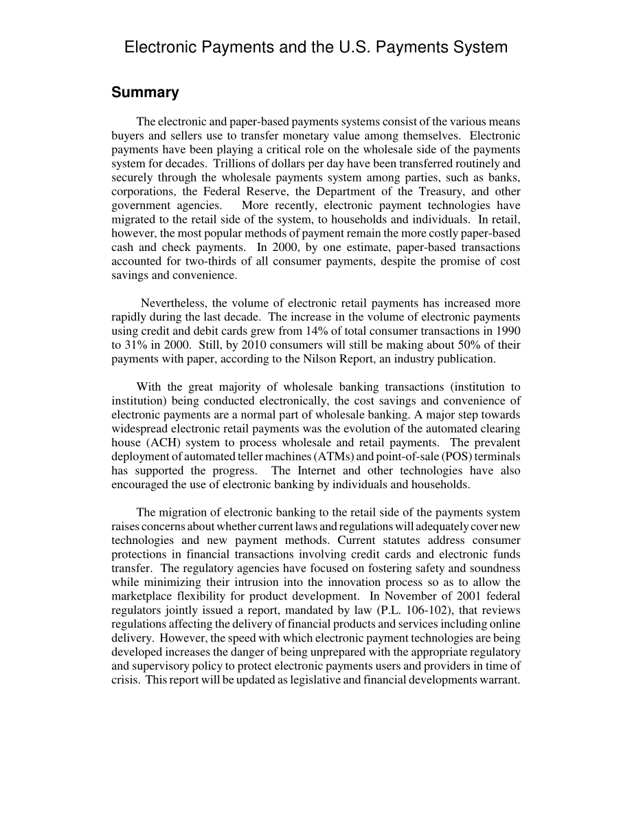 [20020627]RL31476_电子支付和美国支付系统.pdf_第2页