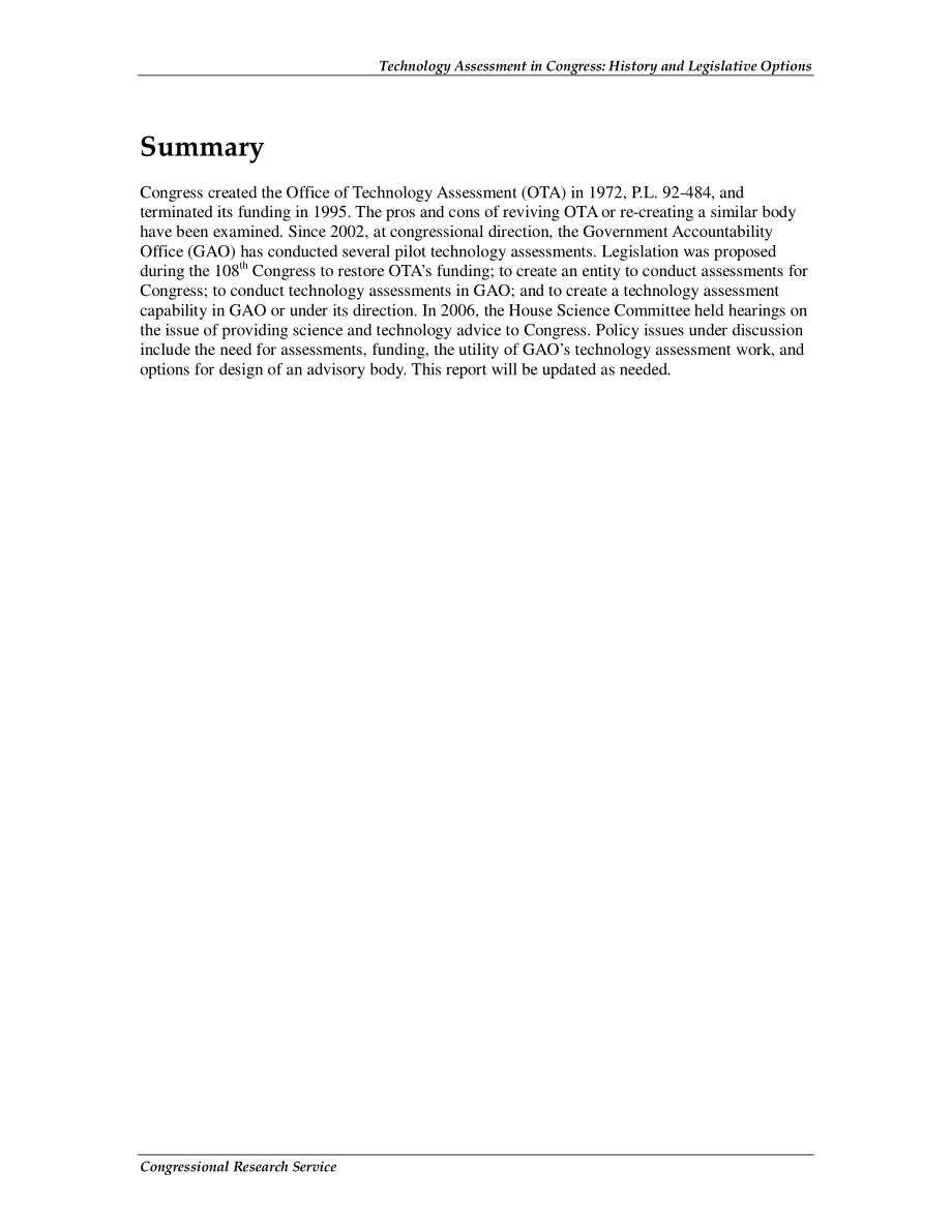 [20060821]RS21586_国会技术评估：历史和立法选项.pdf_第2页