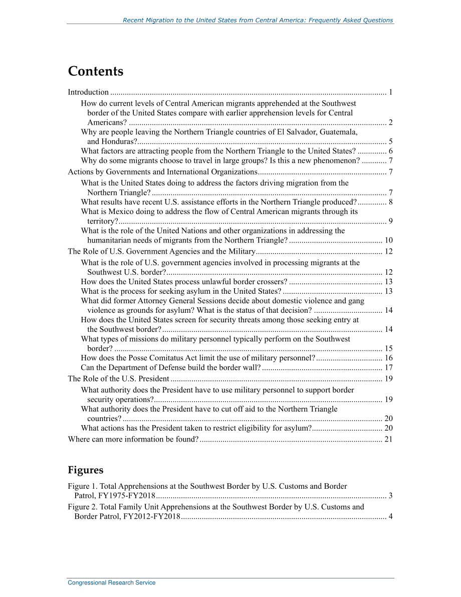 [20190129]R45489_最近从中美洲移民到美国：常见问题解答.pdf_第3页