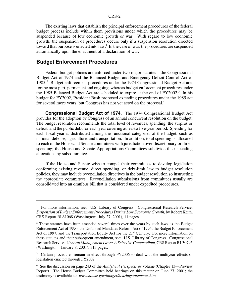 [20010727]RS20182_海外敌对行动期间暂停预算执行程序.pdf_第2页