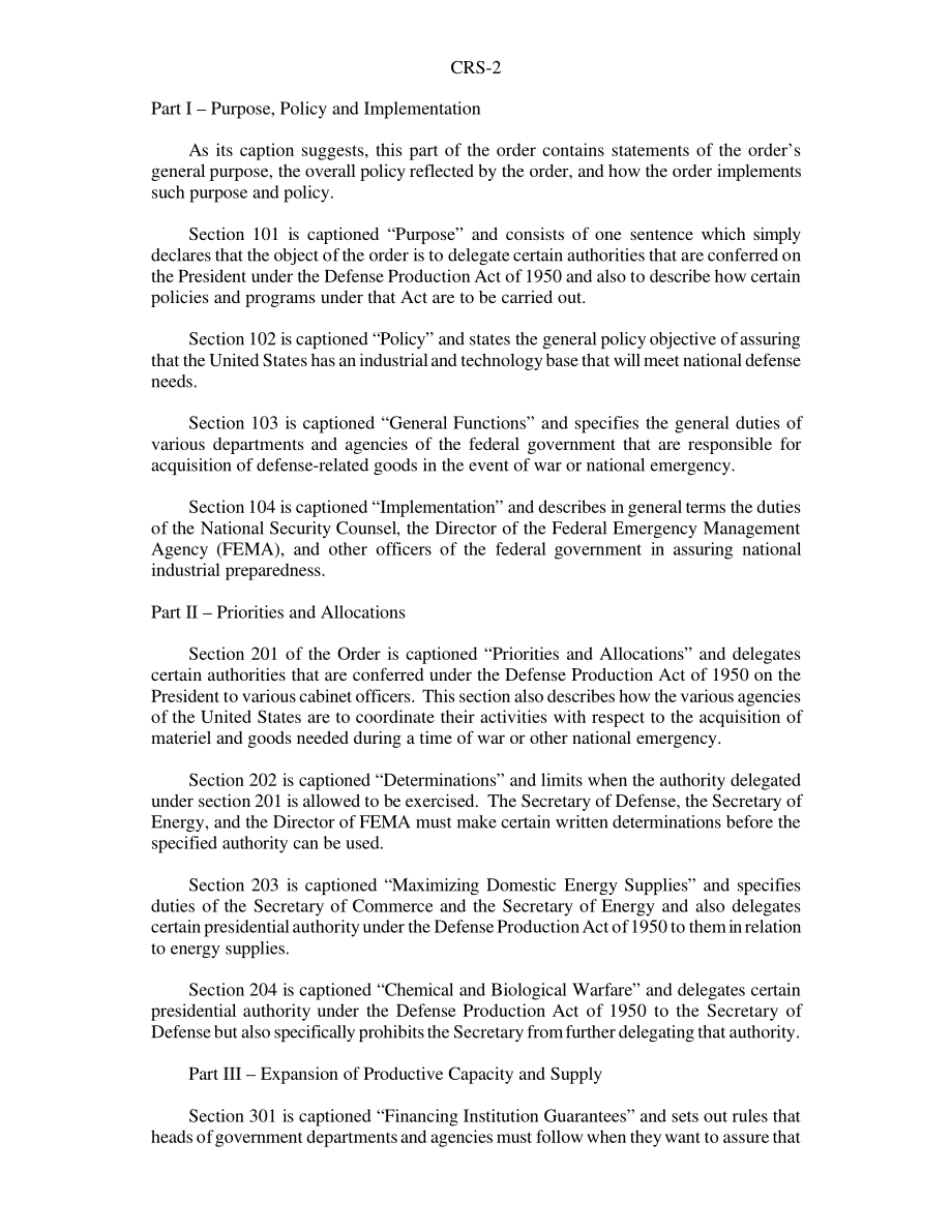 [20001023]RS20711_12919号行政命令：总统的紧急权力.pdf_第2页