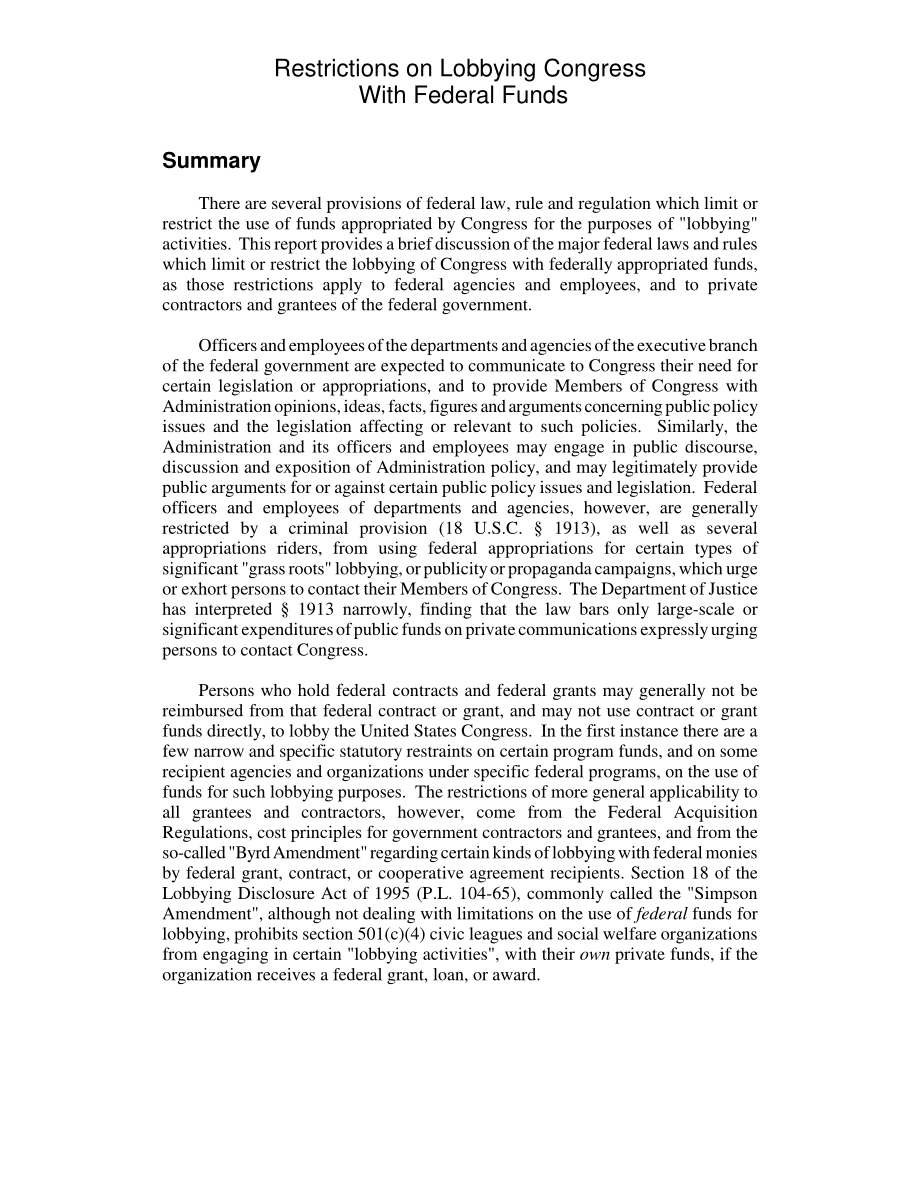 [19961223]97-57_对游说国会和联邦基金的限制.pdf_第2页