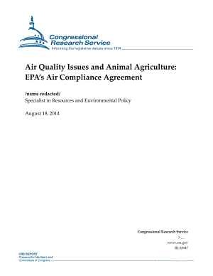 [20140818]RL32947_空气质量问题和畜牧业：EPA的空气合规协议.pdf