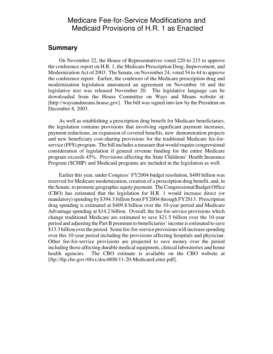 [20040116]RL32005_中华人民共和国医疗保险服务修改费和医疗保险规定1颁布时.pdf_第2页