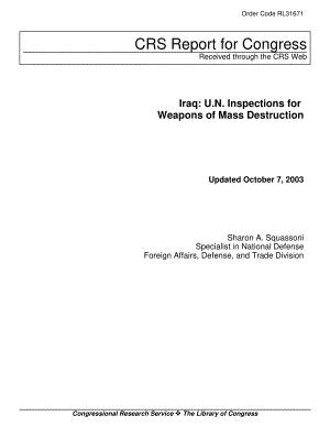 [20031007]RL31671_伊拉克：N大规模毁灭性武器检查.pdf