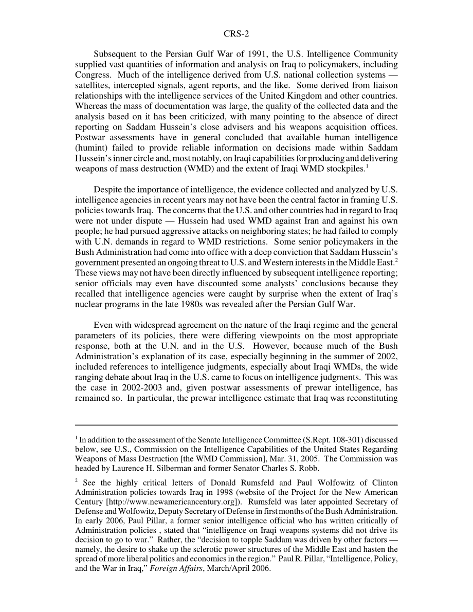 [20060221]RS21696_美国情报和决策：伊拉克经验.pdf_第2页