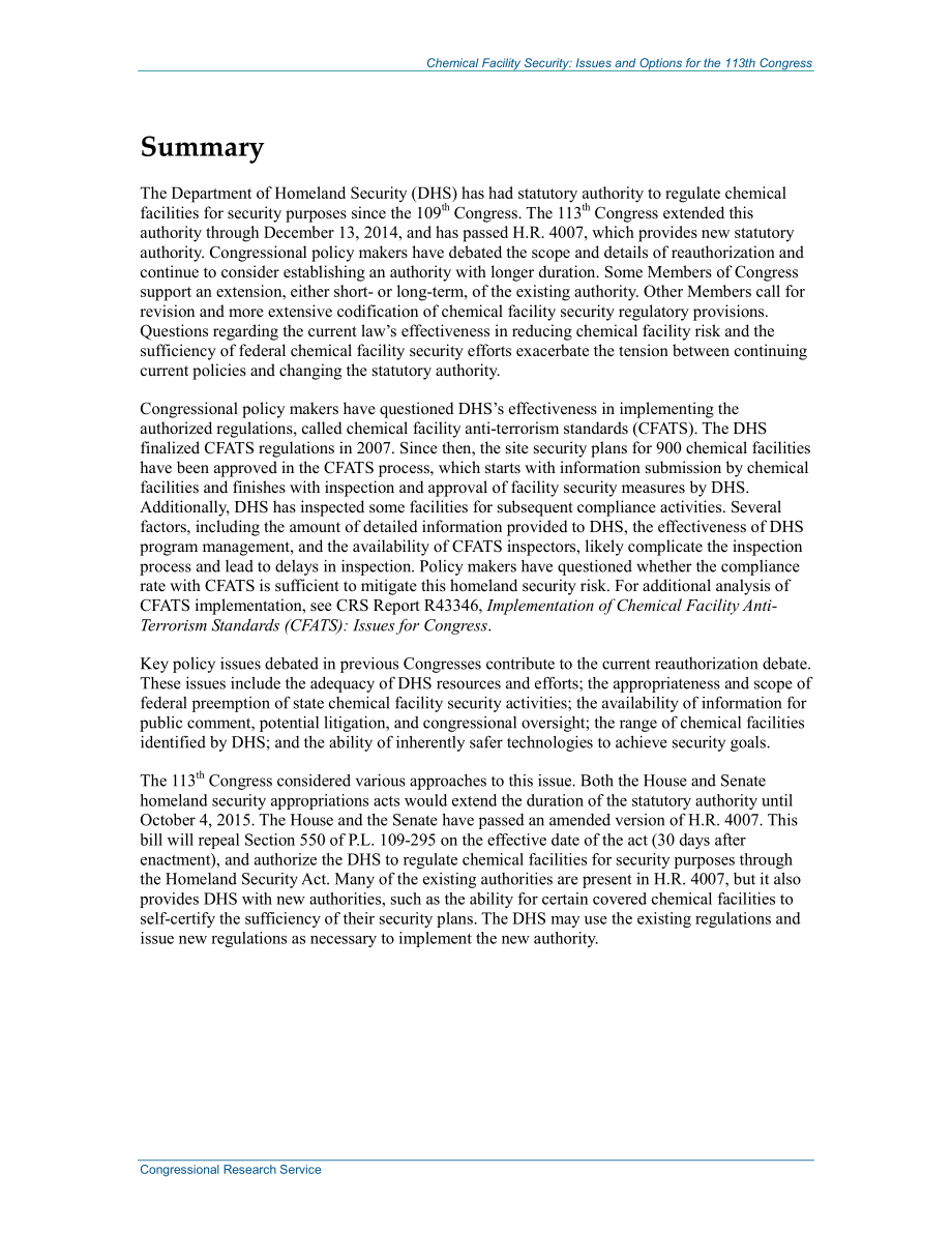 [20141212]R42918_化学设施安全：第113届大会的议题和选择.pdf_第2页