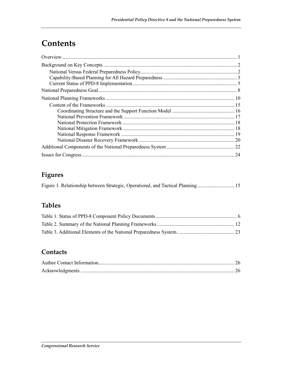 [20111021]R42073_总统政策指令8和国家防备系统：国会背景和议题.pdf_第3页