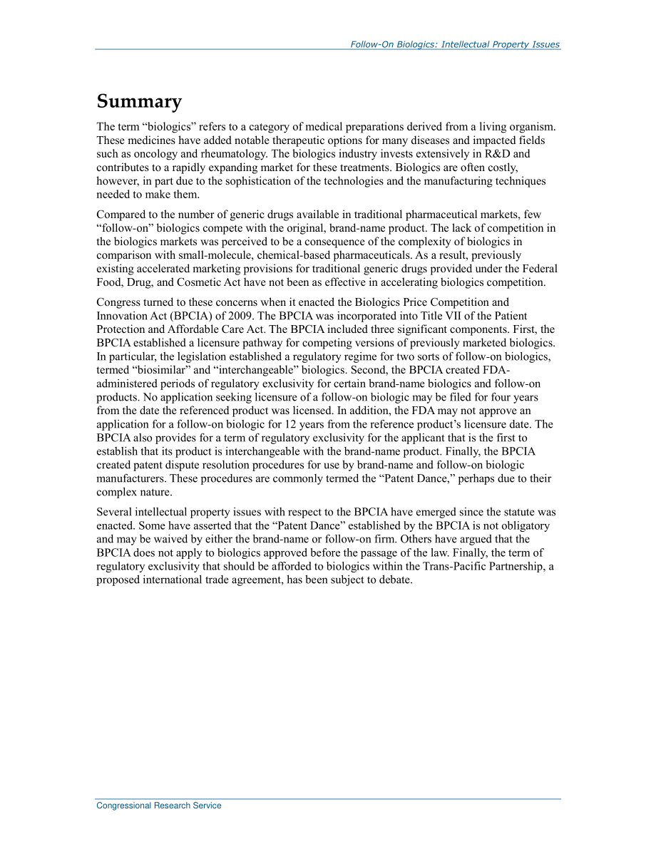 [20150828]R44173_后续生物制品：知识产权问题.pdf_第2页