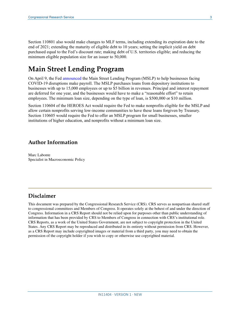 [20200526]IN11404_《英雄法案》（H.R.6800) 选定的美联储条款.pdf_第3页