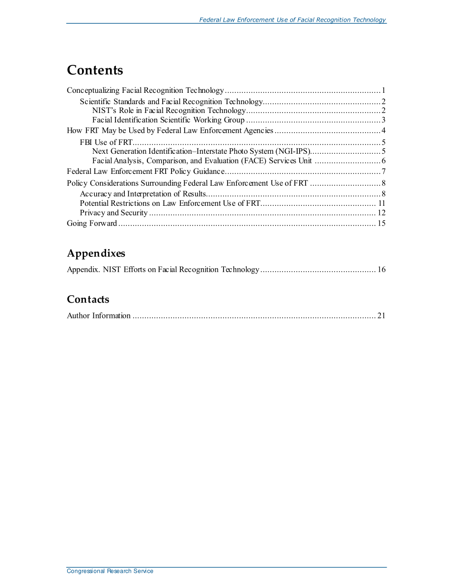 [20201027]R46586_联邦执法部门使用面部识别技术.pdf_第3页