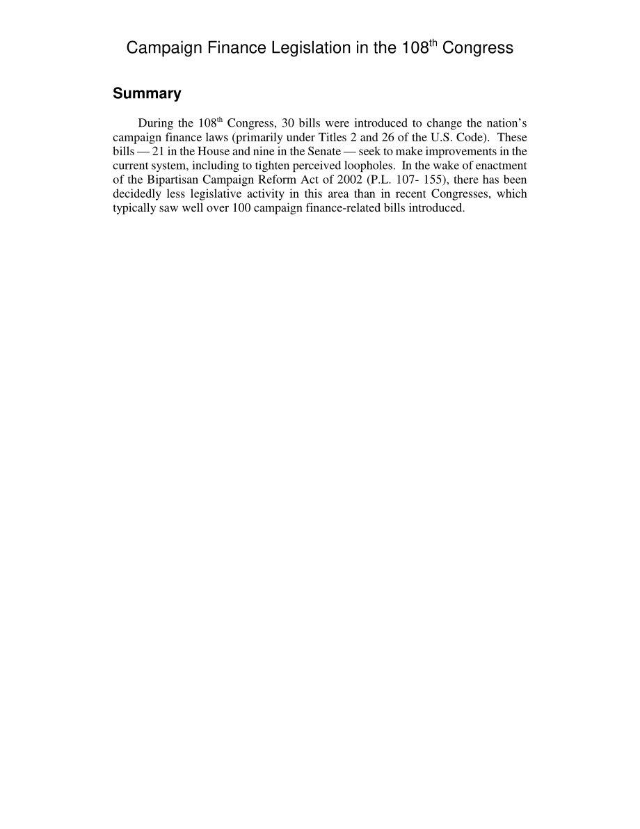 [20041215]RL32650_第108届国会的竞选资金立法.pdf_第2页