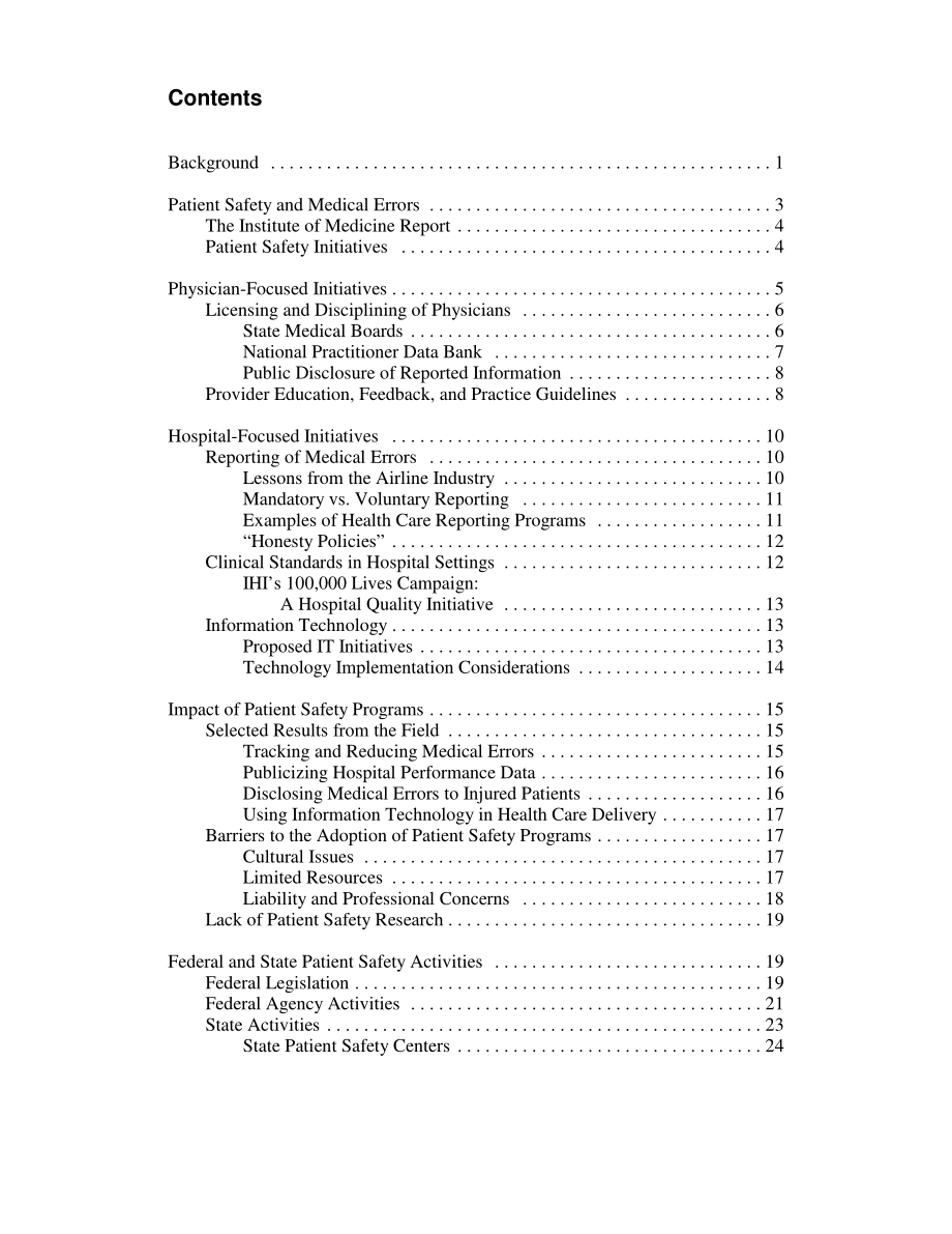 [20060714]RL32092_医疗事故：患者安全倡议的作用.pdf_第3页
