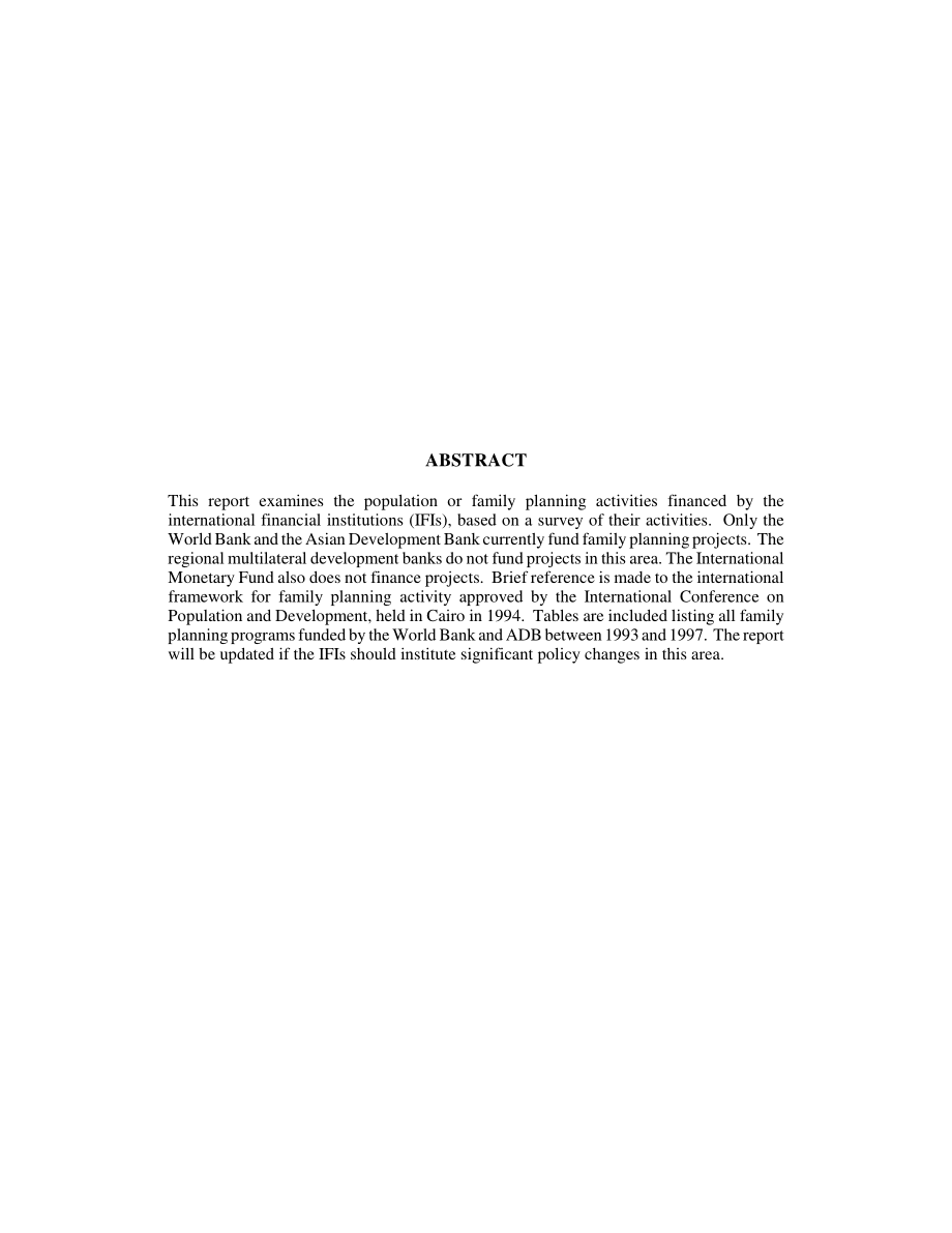 [19980327]98-303_国际金融机构和人口计划：当前活动概况.pdf_第2页