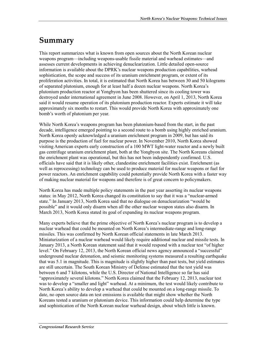 [20130403]RL34256_朝鲜核武器：技术问题.pdf_第2页