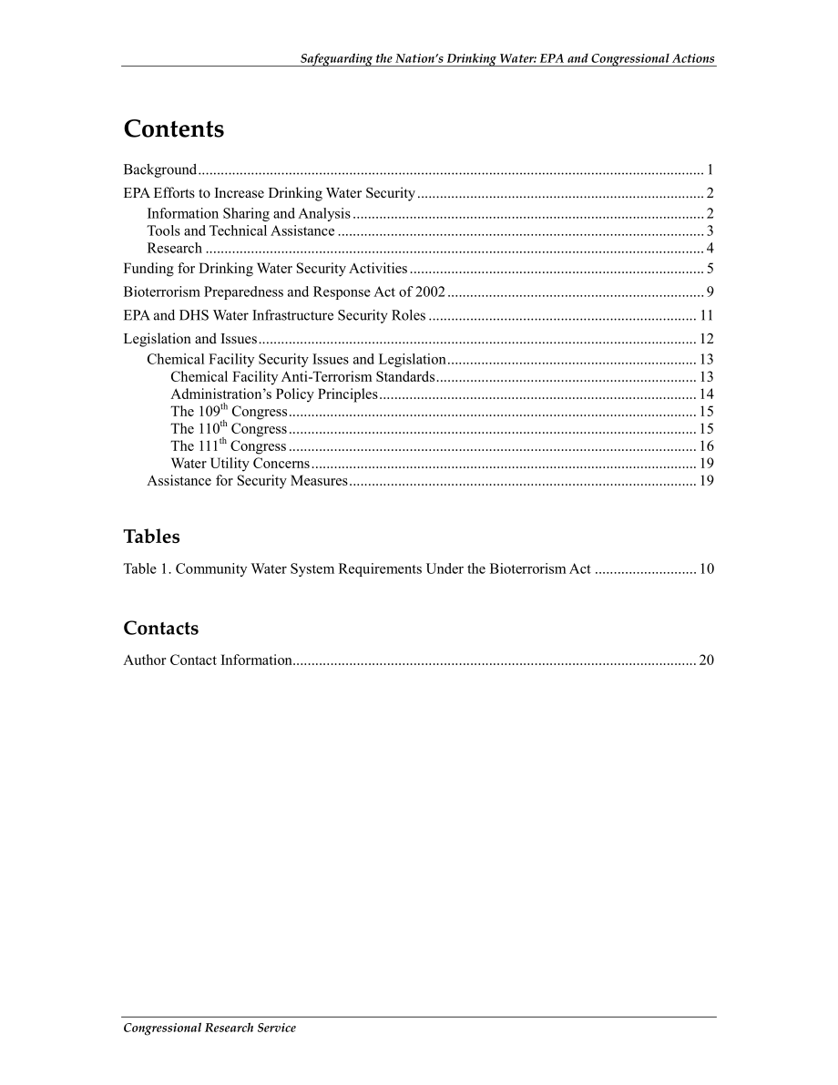[20110110]RL31294_保护国家饮用水：EPA和国会行动.pdf_第3页