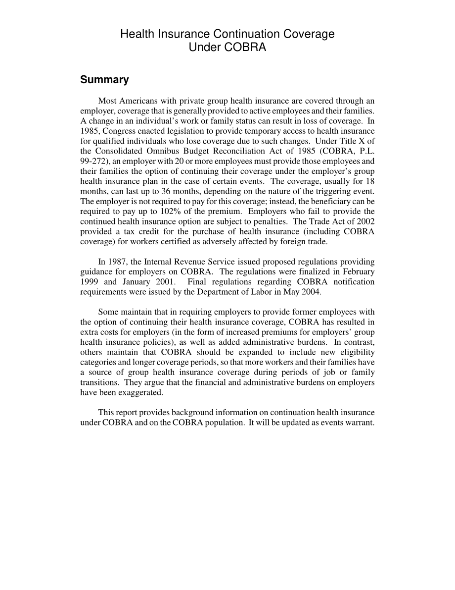 [20050329]RL30626_COBRA下的健康保险续保.pdf_第2页