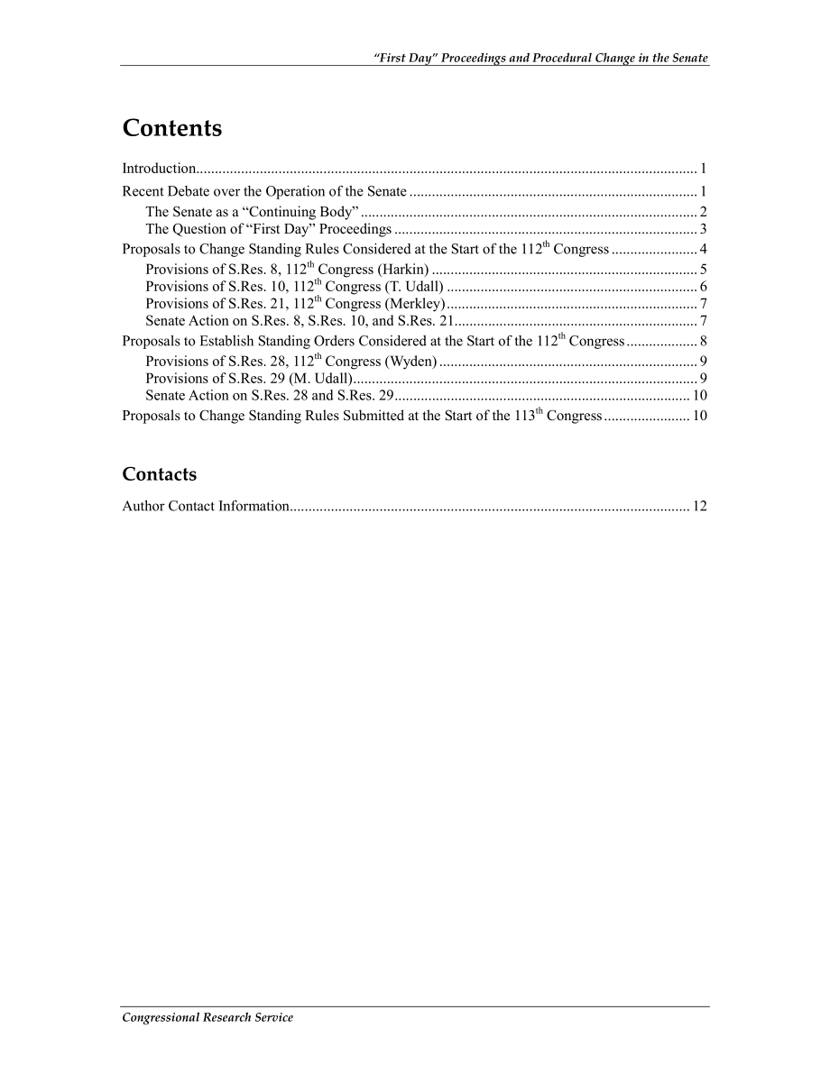 [20130118]R42928_参议院的“第一天”程序和程序变更.pdf_第3页