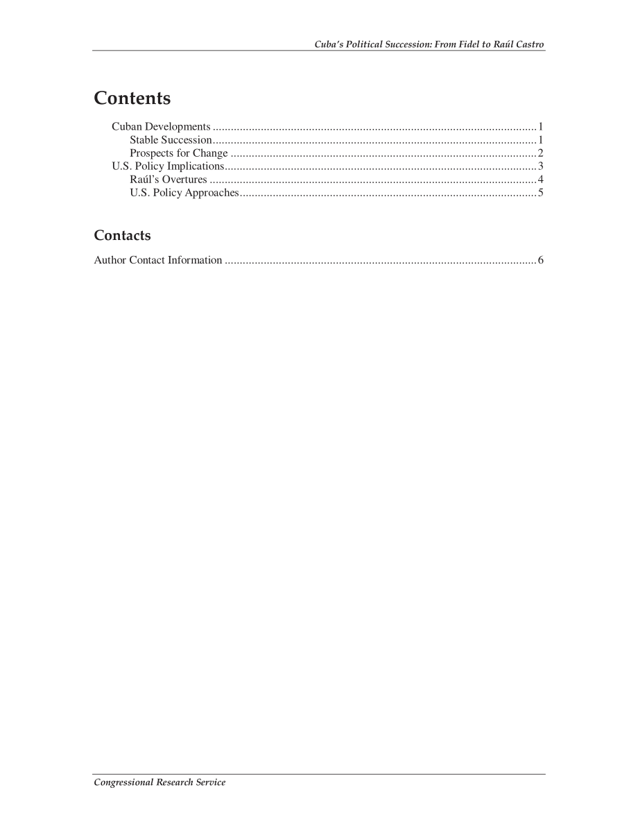 [20080229]RS22742_古巴的政治继承：从菲德尔到劳尔·卡斯特罗.pdf_第3页