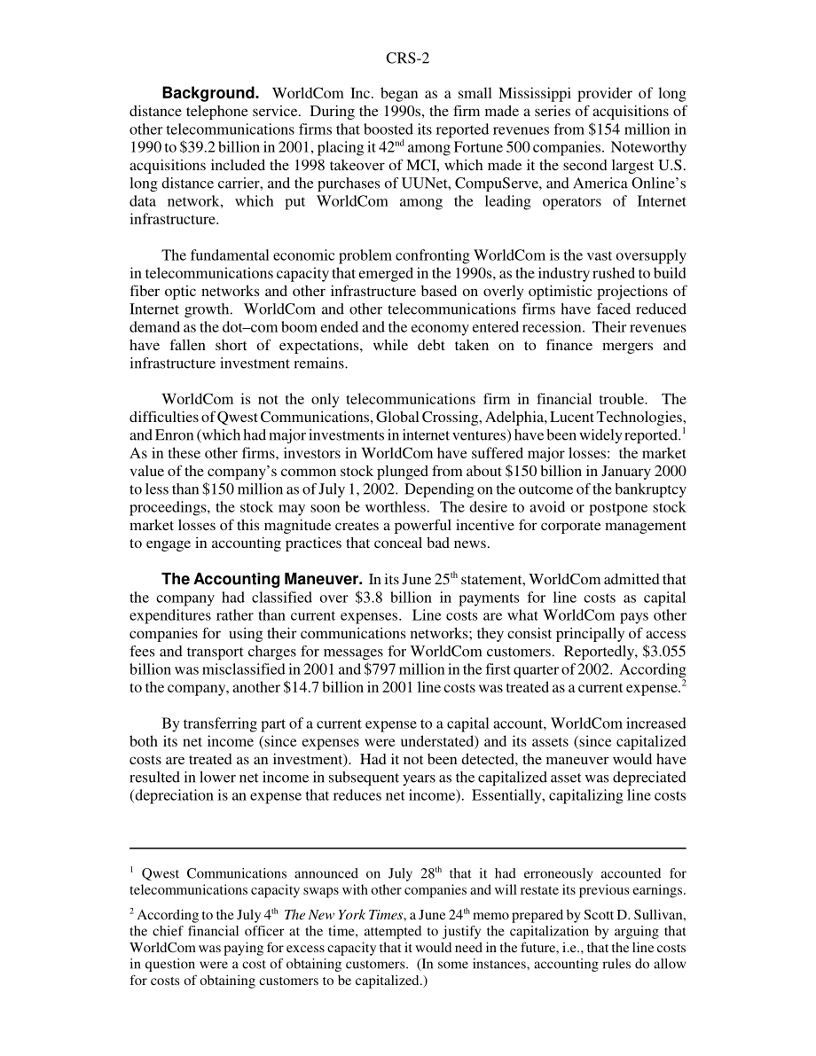 [20020829]RS21253_世通：会计丑闻.pdf_第2页
