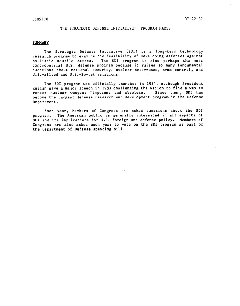 [19870722]IB85170_战略防御计划：项目事实.pdf_第3页