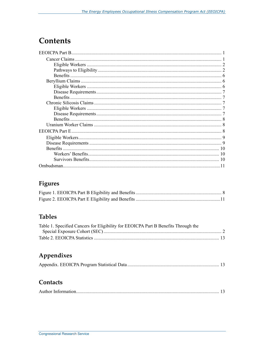[20220210]R46476_《能源员工职业病补偿计划法案》（EEOICPA）.pdf_第3页