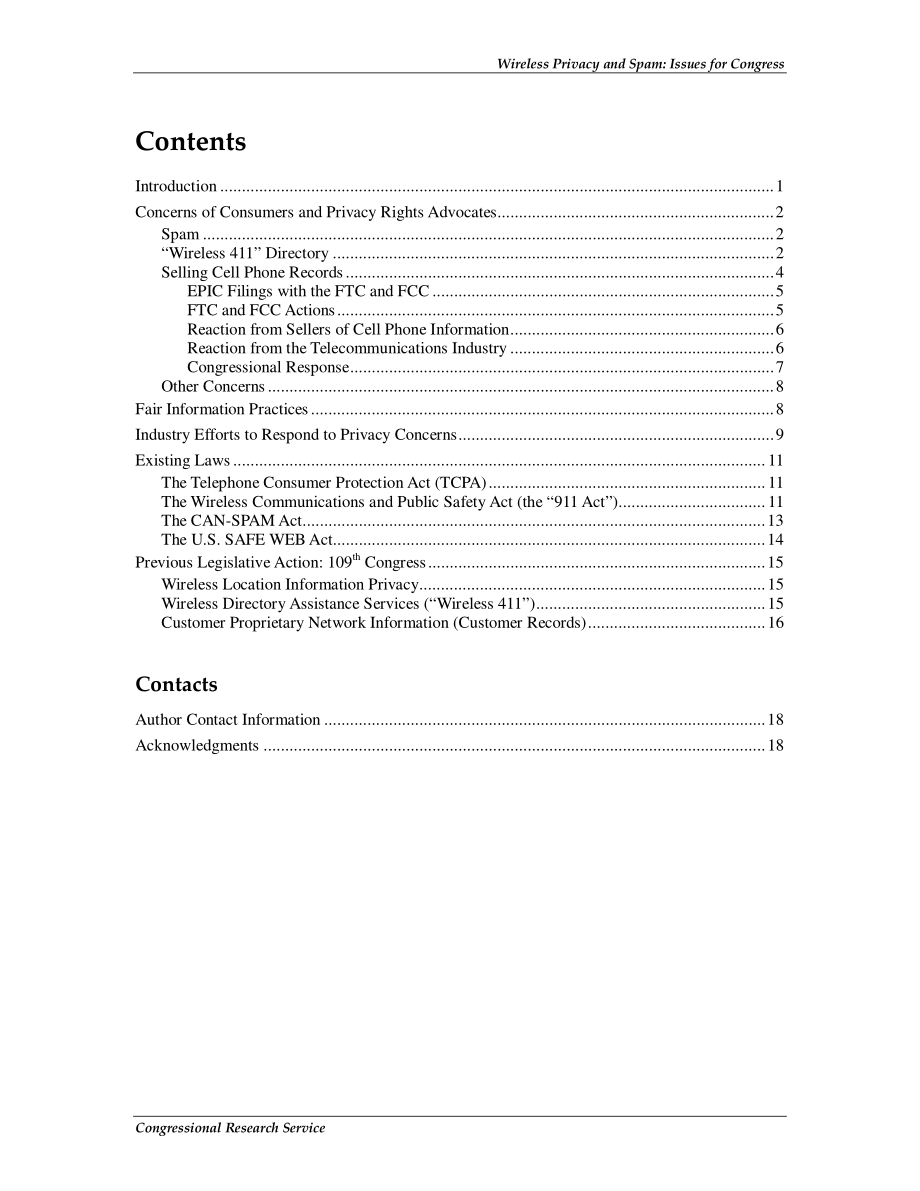 [20061228]RL31636_无线隐私和垃圾邮件：国会议题.pdf_第3页