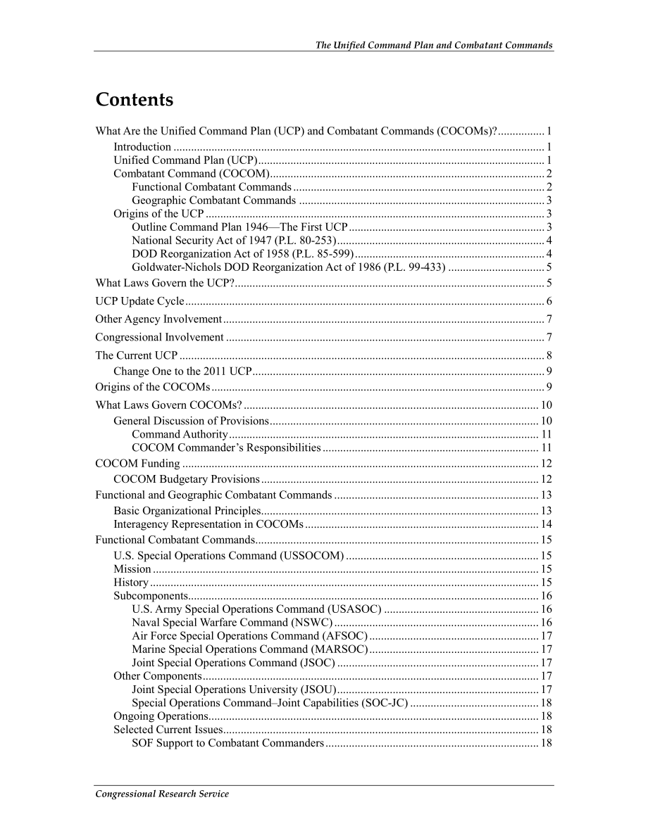 [20130103]R42077_统一指挥计划和作战司令部：国会背景和议题.pdf_第3页