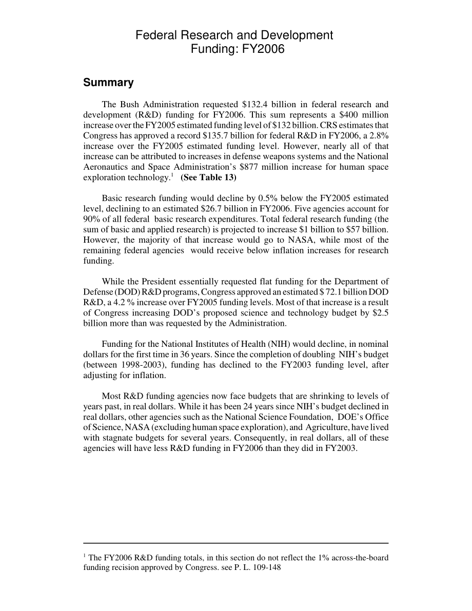 [20060201]RL32799_联邦研发资金：2006财年.pdf_第2页