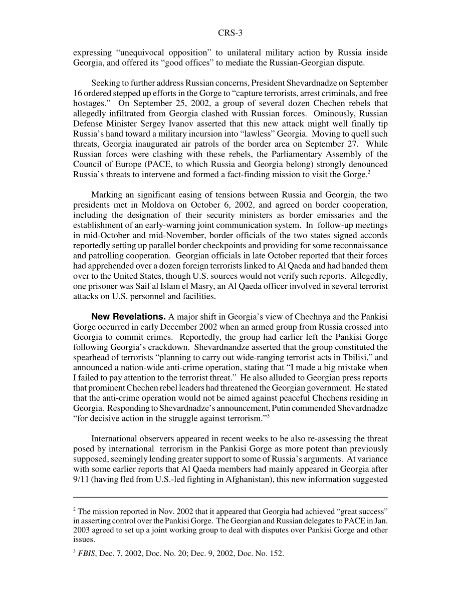 [20030306]RS21319_格鲁吉亚潘基西峡谷：俄罗斯的担忧和美国的利益.pdf_第3页