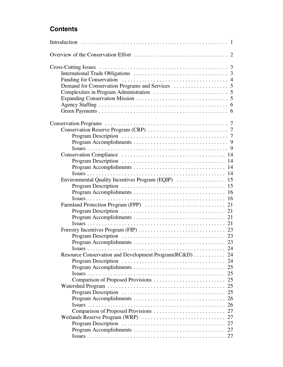 [20010910]RL31131_下一个农业法案的选定保护提案.pdf_第3页
