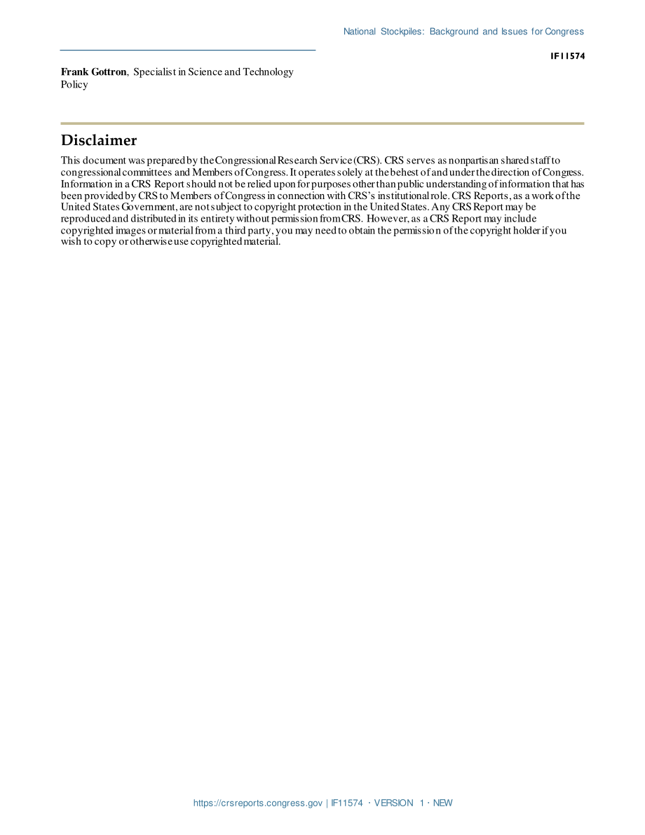 [20200615]IF11574_国家储备：国会背景和议题.pdf_第3页