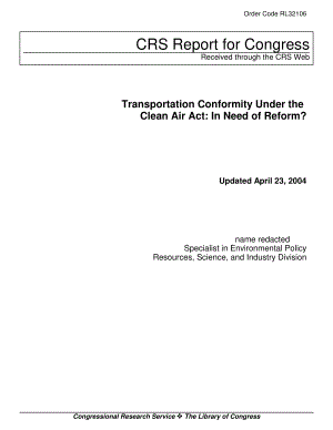 [20040423]RL32106_《清洁空气法》规定的运输符合性：需要改革吗？.pdf