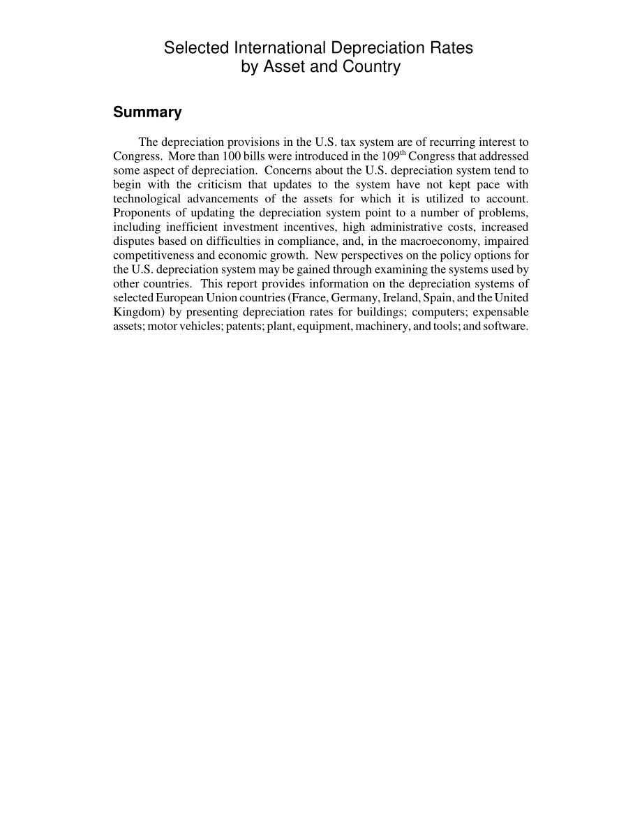 [20070130]RL33854_按资产和国家选择的国际折旧率.pdf_第2页