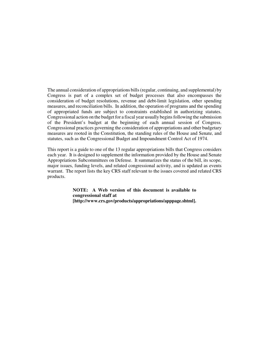 [20041214]RL32305_2005财年的授权和拨款：防守.pdf_第2页