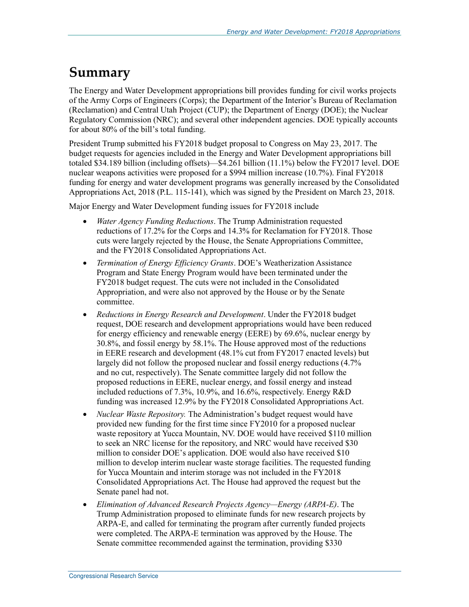 [20180511]R44895_能源和水资源开发：2018财年拨款.pdf_第2页