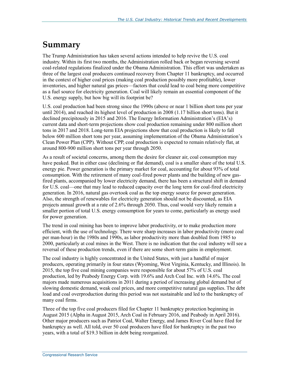 [20170818]R44922_美国煤炭行业：历史趋势和最新发展.pdf_第2页