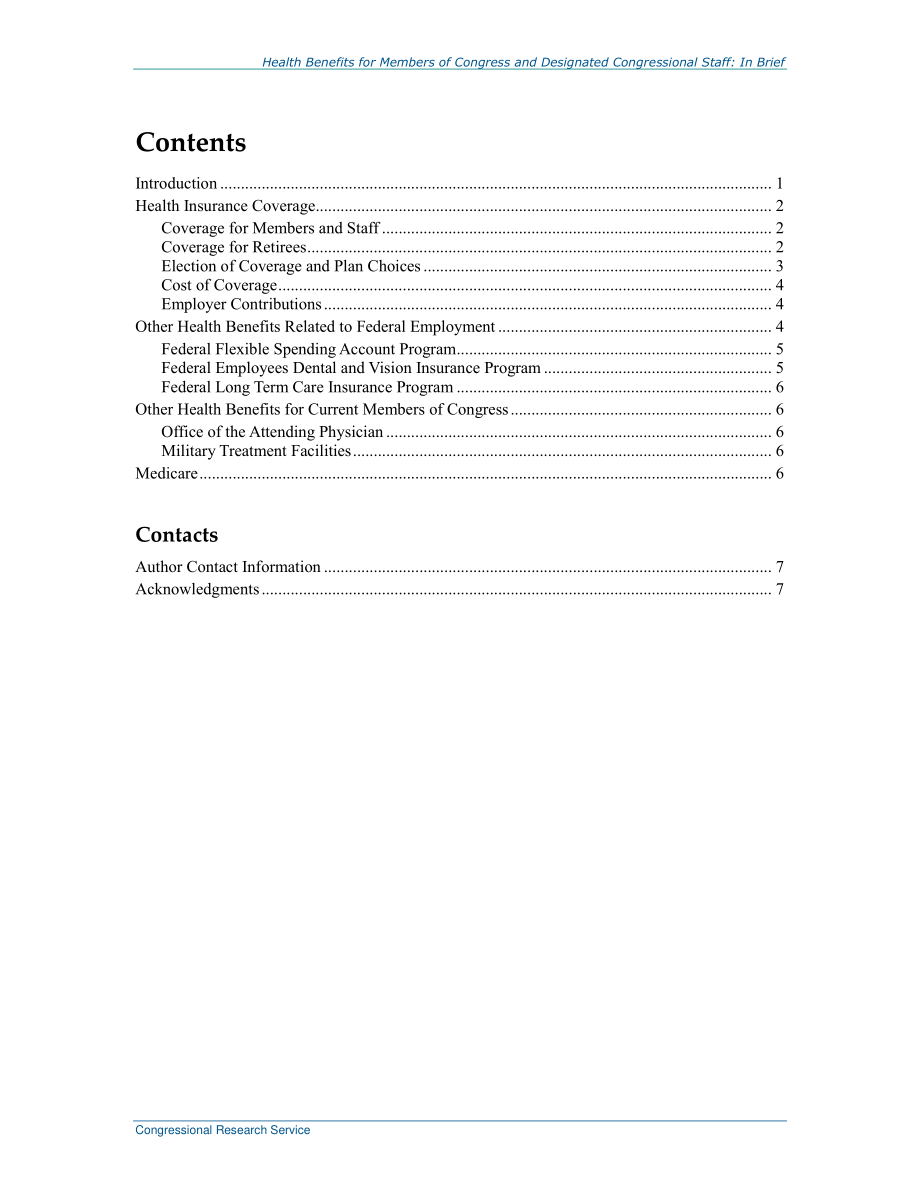 [20170113]R43194_国会议员和指定国会工作人员的健康福利：简言之.pdf_第2页