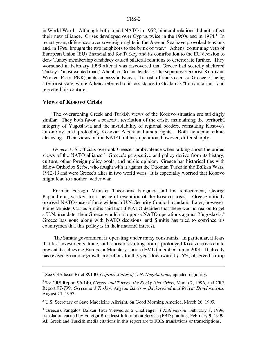 [19990527]RS20149_科索沃：希腊和土耳其观点.pdf_第2页