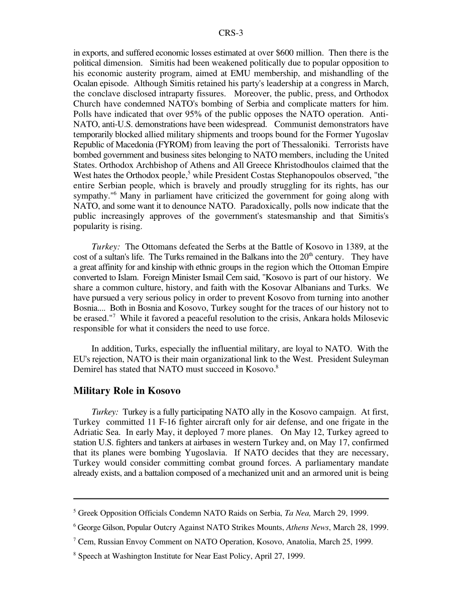 [19990527]RS20149_科索沃：希腊和土耳其观点.pdf_第3页