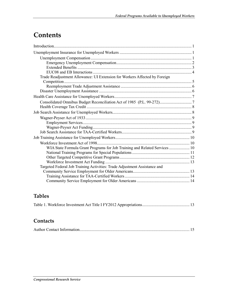 [20130109]RL34251_向失业工人提供的联邦计划.pdf_第3页
