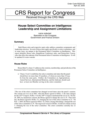 [20050425]RS22123_众议院情报特别委员会：领导力和任务限制.pdf